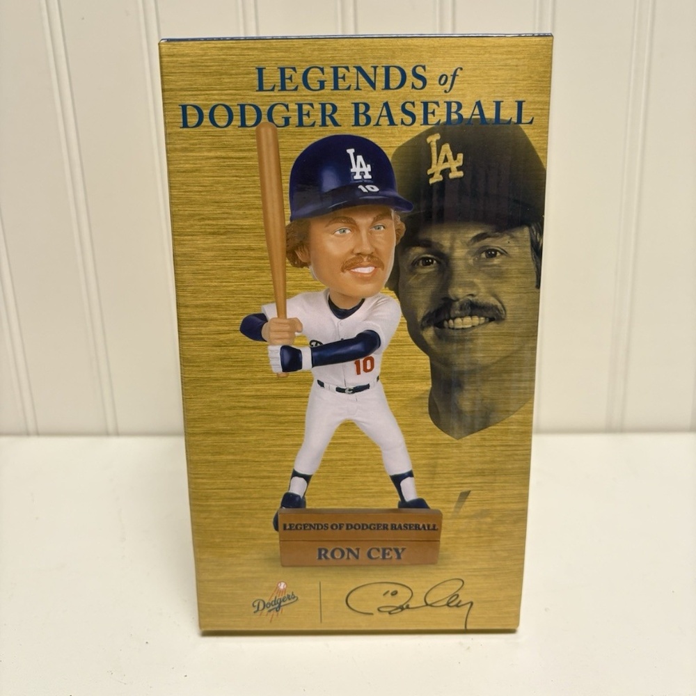 Ron Cey Legends of LA Dodgers Baseball Bobblehead SGA 7/18/25 Giveaway New